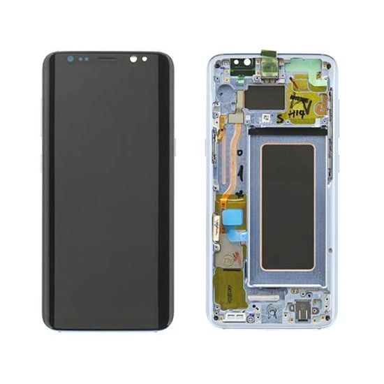 Touch+Display with Frame Samsung Galaxy S8/G950 Service Pack (GH97-20457D/20458D/20473D/20629D ) 5.8" Blue Touch+Display with Frame Samsung Galaxy S8/G950 Service Pack (GH97-20457D/20458D/20473D/20629D ) 5.8" Blue